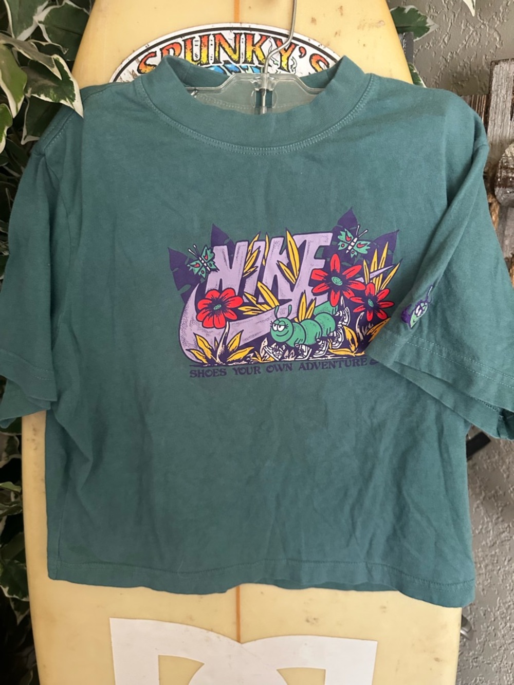 Nike Teal Crewneck Graphic Tee